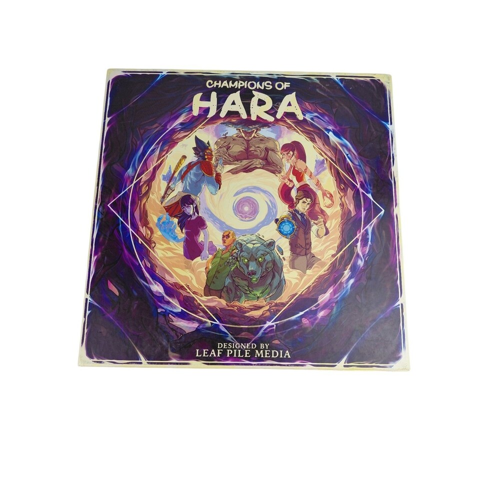 Champions of Hara Board Game Greenbrier Games Complete VGUC